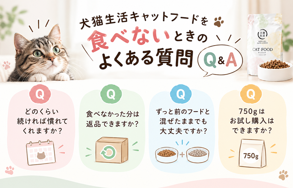 犬猫生活よくある質問